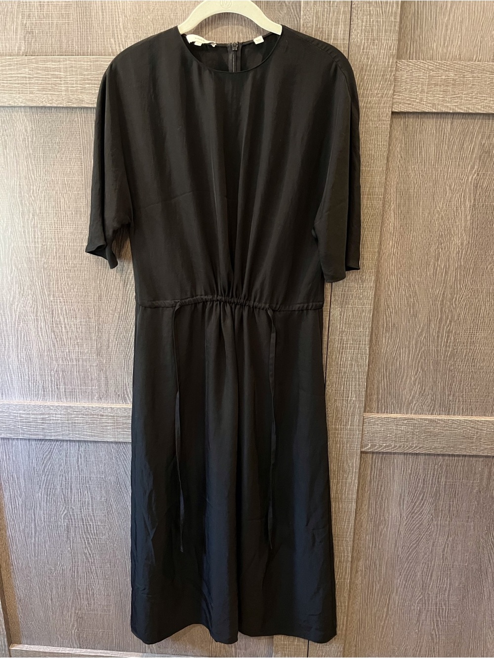 Vince Crew Neck Short Sleeve T-Shirt Dress